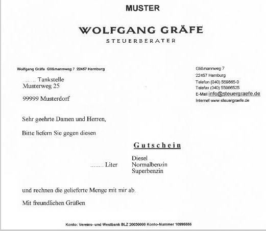 bezingutschein