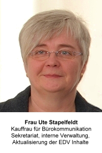 Kauffrau fr Brokommunikation Frau Stapelfeldt